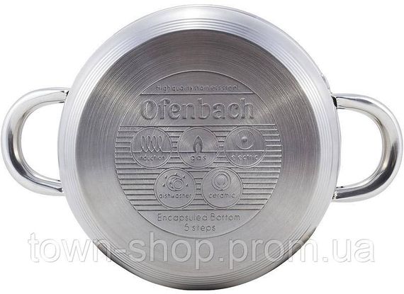 Набор кухонной посуды Ofenbach Hamburg 12 предметов NB-100001 | Зображення 5