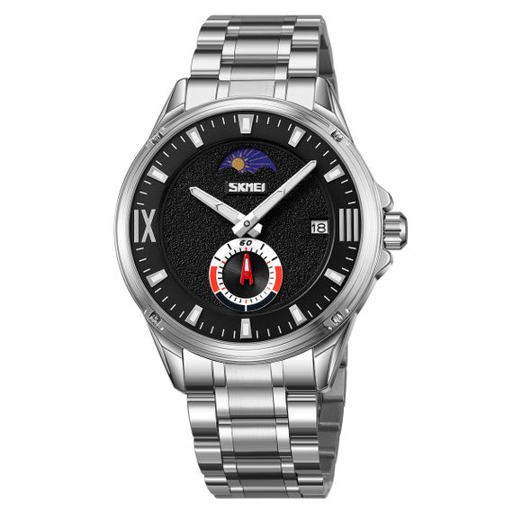 Годинник S2kmei 9326SIBK Silver-Black