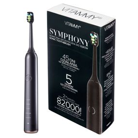 Електрична зубна щітка Vitammy Symphony Black, чорна