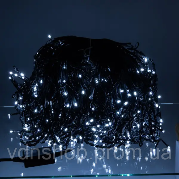Уличная гирлянда Бахрома 50 м 840 LED черный провод Белый 50MBW | Зображення 2