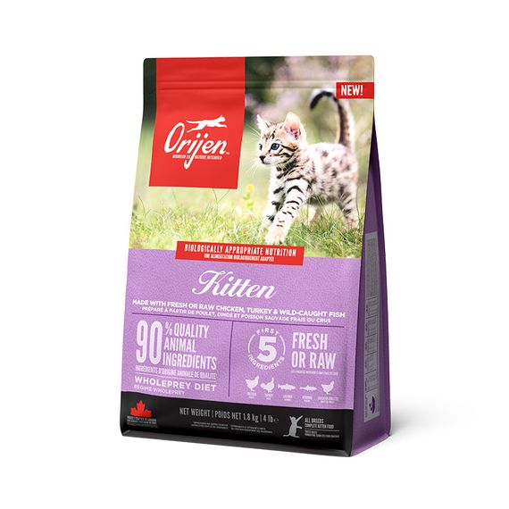Корм Orijen Kitten сухий з птицею та рибою для кошенят 1.8 кг