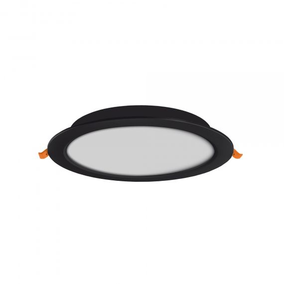 LED світильник Back вбудований круглий VIDEX 20W 5000K Black | Зображення 2