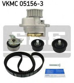 Водяний насос + комплект зубчастого реміня (Вир-во SKF) SKF VKMC051563 на OPEL ASTRA G Наклонная задняя часть (F48_, F08_)