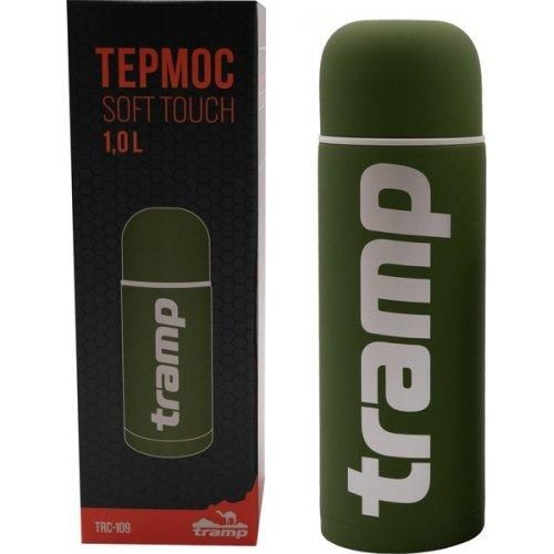 Термос TRAMP Soft Touch 1 л UTRC-109 Хакі | Зображення 1