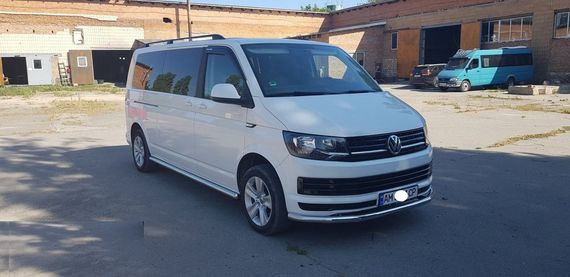 Нижня одинарна губа ST008 (нерж) 42 мм для Volkswagen T6 2015-2024, рр | Зображення 2