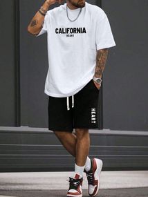 Комплект футболка та шорти ДТФ (оверсайз)