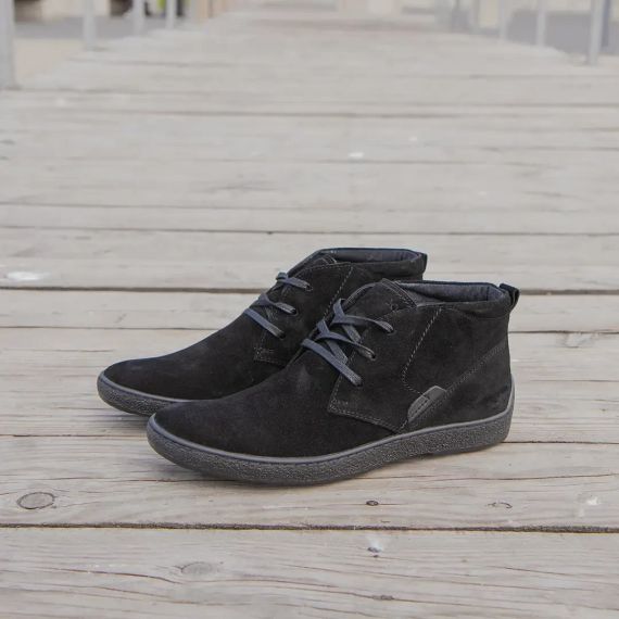 Якісні замшеві черевики для чоловіків на хутрі 41 розмір | Зображення 2