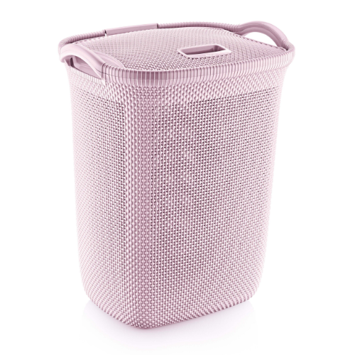 Кошик для білизни 63л пудра Honeycomb ELIF