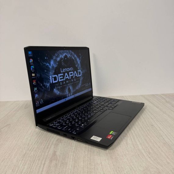 Игровой ноутбук Б-класс Lenovo IdeaPad Gaming 3 15ACH6 / 15.6" (1920x1080) IPS / AMD Ryzen 5 5600H (6 (12) ядер по 3.3 - 4.2 GHz) / 16 GB DDR4 / 512 GB SSD / nVidia GeForce RTX 3050, 4 GB GDDR6, 128-bit / WebCam б/у | Зображення 2