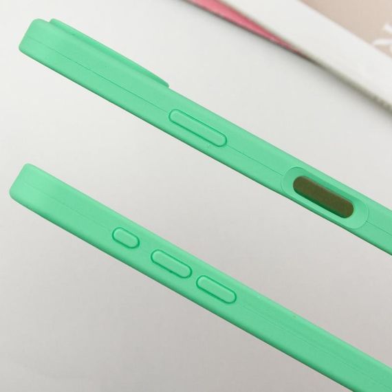Чехол Silicone Case Full Protective (AA) для Apple iPhone 16 Pro Max (6.9") Зеленый / Spearmint | Зображення 3