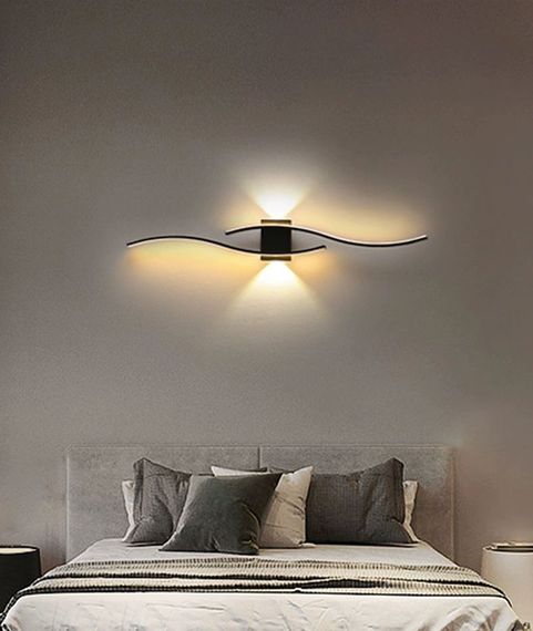 Бра LED 27649 Чорний 7х15х80 см. | Зображення 1