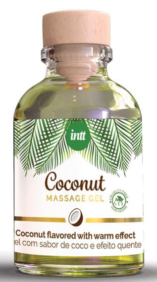 Масажний гель для інтимних зон Intt Coconut Vegan (30 мл) | Зображення 1