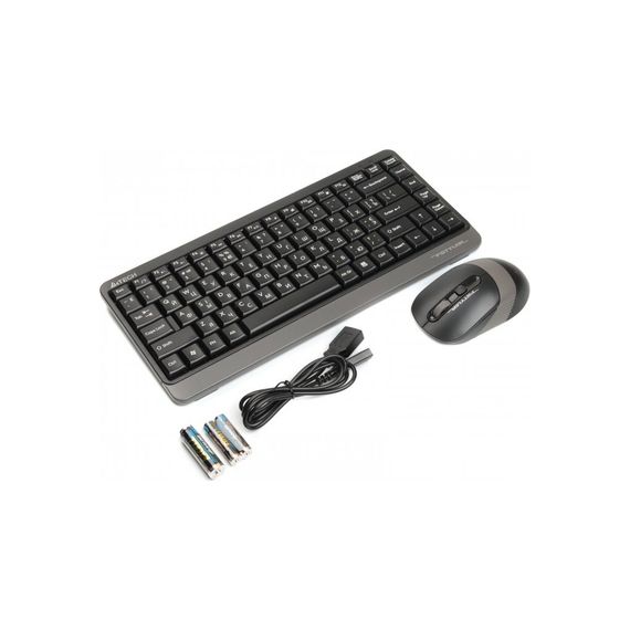 Комплект A4Tech FG1110 Wireless Grey (FG1110 Grey) | Зображення 1