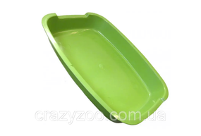 Туалет для котов салатовый 37x27x6 см 6432