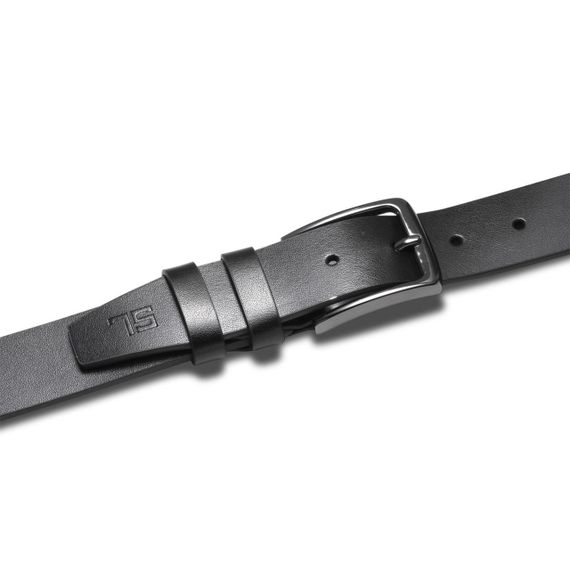 Ремінь чоловічий шкіряний Semi Line Black (P8230-0 XL) | Зображення 1