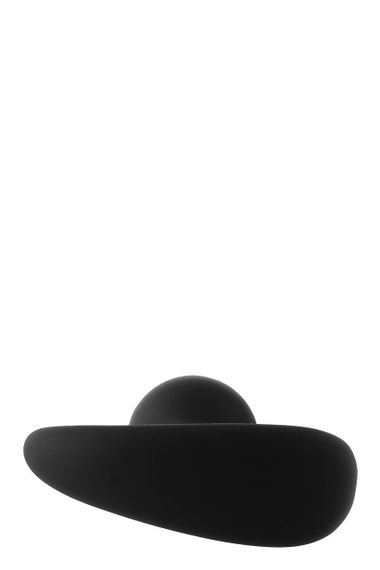 Анальний плаг чорний Dreamtoys FantASStic Smooth зі стопером у формі якоря, Large sexstyle | Зображення 4