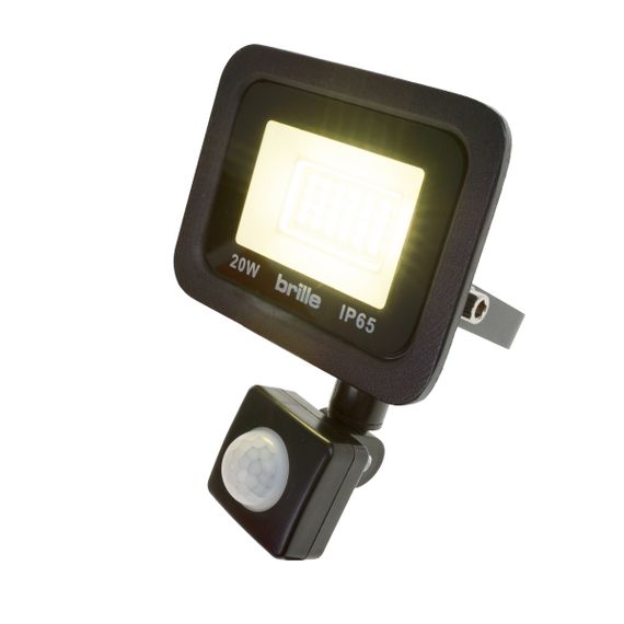 Светодиодный прожектор с датчиком движения HL-19P/20W NW IP65 | Зображення 3