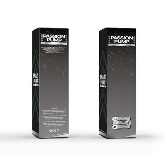 Автоматический вакуумный насос Men Powerup Passion Pump, Черный | Зображення 7