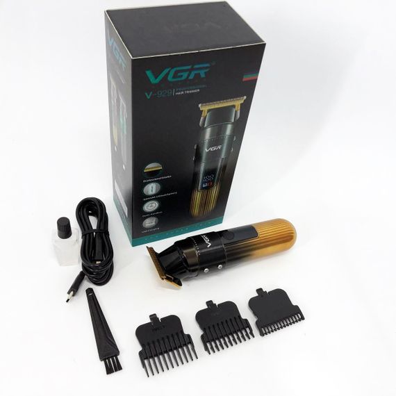 Машинка для стрижки волосся VGR V-929 акумуляторна, Машинка окантувальна професійна для бороди | Зображення 8