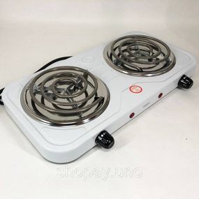 Настільна плита для приготування їжі Suntera DP-1915 2000Вт, Міні-плита для дому, Стильна електроплита UE-47