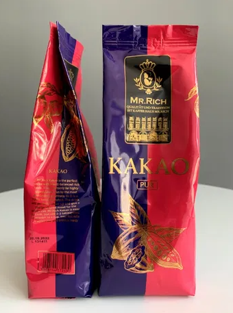 Натуральный какао Mr.Rich "Какао" 250 гр Германия 100% какао порошок | Зображення 1