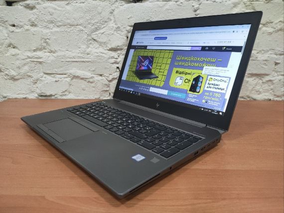 Мобильная рабочая станция HP ZBook 15 G6 / 15.6" (1920x1080) IPS / Intel Core i7-9750H (6 (12) ядер по 2.6 - 4.5 GHz) / 16 GB DDR4 / 480 GB SSD / nVidia Quadro T2000, 4 GB GDDR5, 128-bit / WebCam б/у | Зображення 3