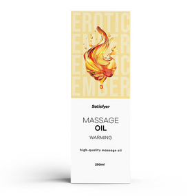 Масажна олія Satisfyer High-Quality Massage Oil (250 ml) (Warming) Sex Aura