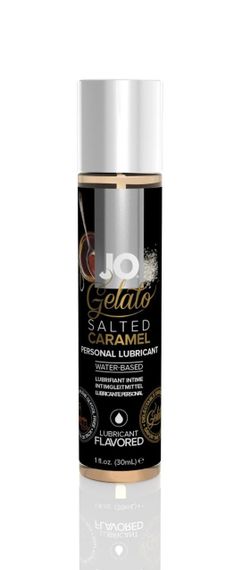 Змазка на водній основі JO GELATO Salted Caramel (30 мл) без цукру, парабенів та пропіленгліколю Sex Aura
