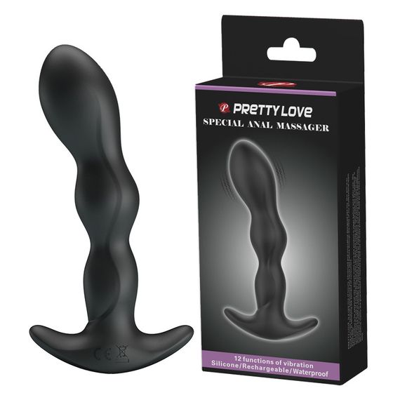 Анальна пробка - Pretty Love Special Anal Massager Black sexstyle | Зображення 1