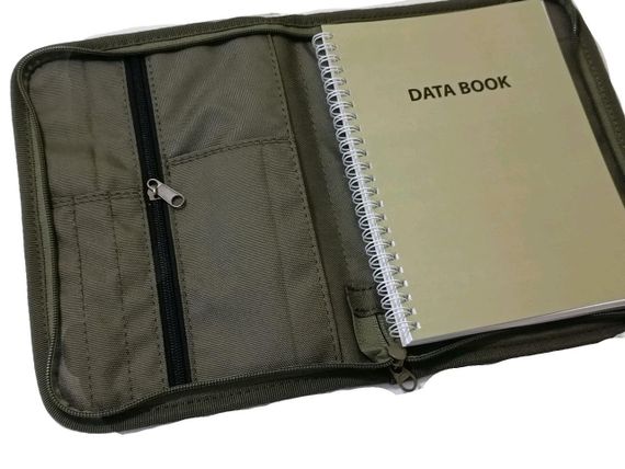 Блокнот тактичний в клітинку А5, в обкладинці Олива кордуна водонепроникна | Зображення 1