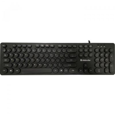 Клавиатура Defender Accord KM USB UA Black (450250)