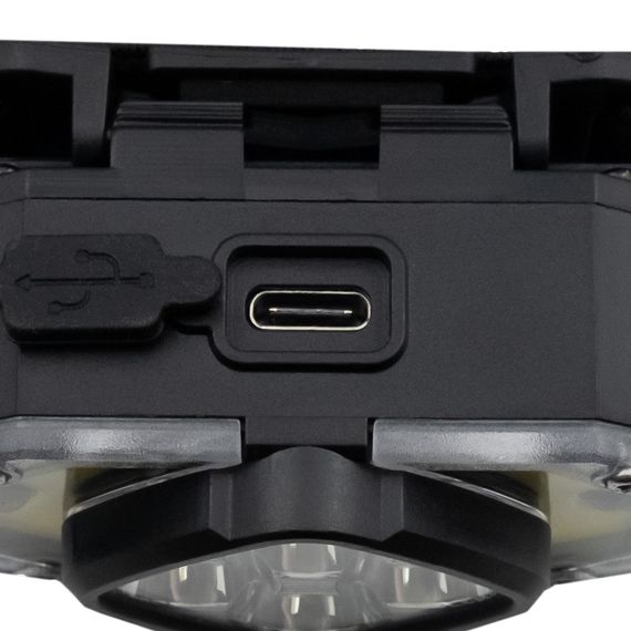Ліхтар Tribe Night Vision налобний акумуляторний оливковий, потужний тактичний ліхтарик, трайб ліхтар для походу | Зображення 1