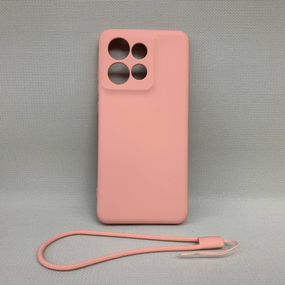 Чохол Motorola Edge 50 Neo Протиударный Софт Тач Рожевий
