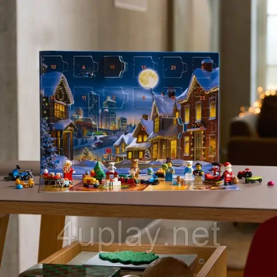 Новогодний адвент календарь 2025 ЛЕГО Город Оригинал LEGO City Advent Calendar 2025 | Зображення 5