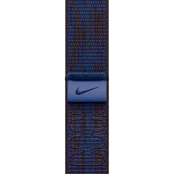 Ремінець Nike Sport Loop для Apple Watch 38/40/41/42mm(ser.10) Black / Blue