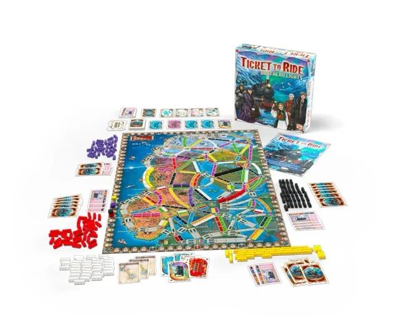 Настольная игра Ticket to Ride: Northern Lights (Билет на поезд: Северное сияние) | Зображення 1