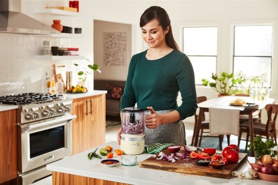 Кухонний комбайн KitchenAid бездротовий 5KFСB519EAС кремовий | Зображення 9