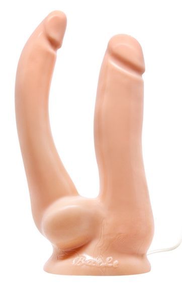 Вібратор вагінально-анальний BAILE - BRAVE HERWITH TWO CUNS, BW-008019Z sexstyle | Зображення 3