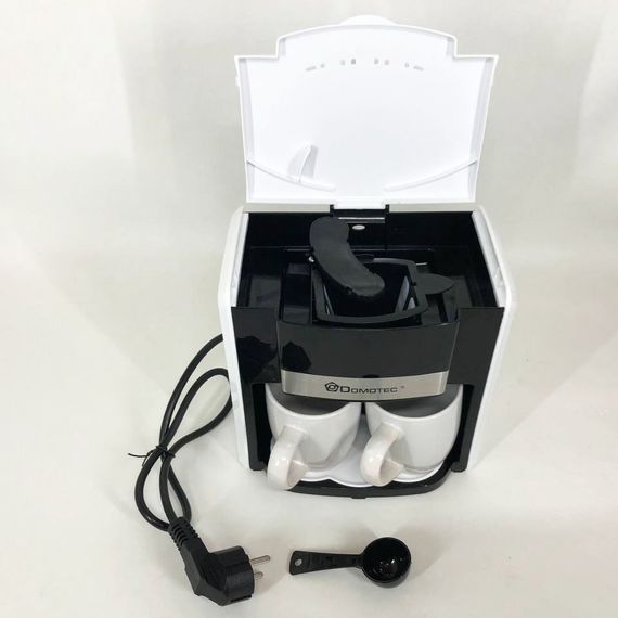 Маленька кавоварка Domotec MS-0706 / Маленька кавоварка для дому / Кавоварка WD-564 для дому | Зображення 8