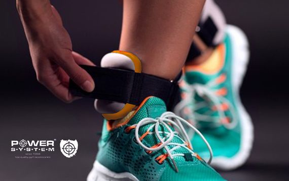 Обважнювачі-манжети для ніг та рук Power System PS-4046 Ankle Weights (2шт.*1 kg) (пара) | Зображення 5