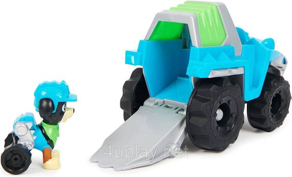 Щенячий патруль Спасательный автомобиль и фигурка Рекс. Paw Patrol Rex's Dinosaur Rescue Vehicle with Figure | Зображення 4
