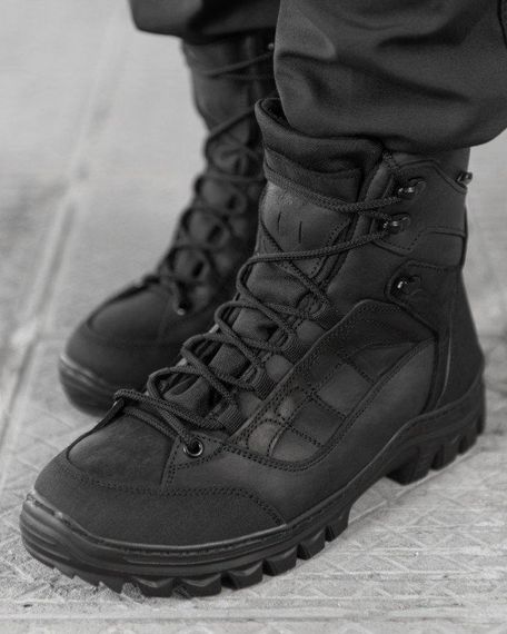Зимові тактичні черевики Extreme black ВТ0471 | Зображення 1