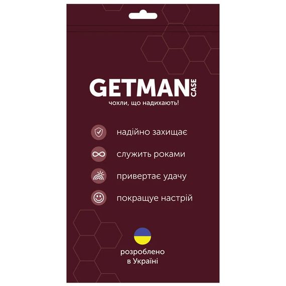 TPU чохол GETMAN Ease logo посилені кути Full Camera для Xiaomi Redmi 10C Безбарвний (прозорий) | Зображення 2