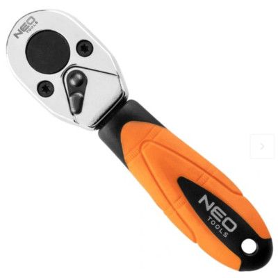 Трещотка Neo Tools 1/4", 105 мм, CrV, 48 зубцов (08-512) | Зображення 3