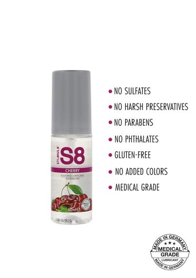Лубрикант S8 Flavored Lube 50ml Cherry | Зображення 1
