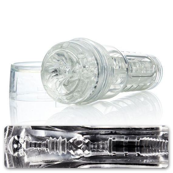Мастурбатор Fleshlight GO Torque, прозорий, компактний розмір Sex Aura