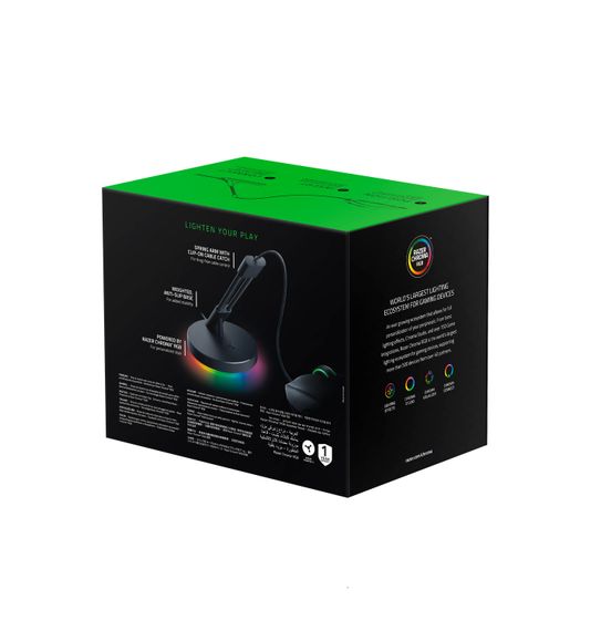 Держатель кабеля Razer Mouse Bungee V3 Chroma RGB Black (RC21-01520100-R3M1) | Зображення 2