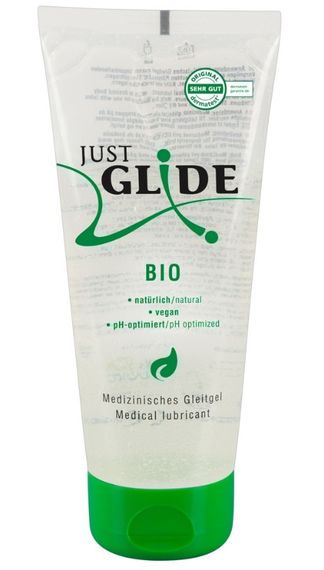 Органічна мастило на водній основі Just Glide Bio 200 мл (веганська) Sex Aura