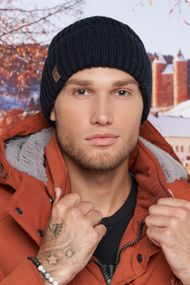 Мужская шапка «Стивен II» джинсовый