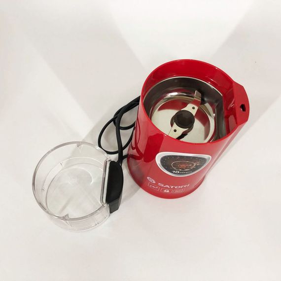 Кофемолка для перца Satori SG-1804-RD / Измельчитель кофе / HG-640 Кофемолка електрическая | Зображення 6